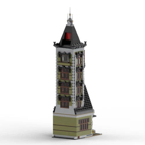 MOC-217609 Creative Halloween Ghost Tower building blocks Toys Christmas gift
