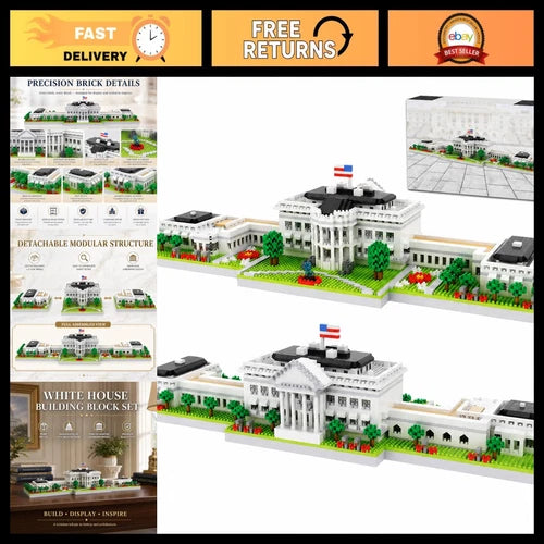 Micro Mini Building Block Set - 3000 Pcs Creative Construction Toy for Kids & Ad