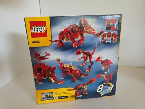 LEGO CREATOR 4892: Prehistoric Power Rare HtF New In Box 8 In 1