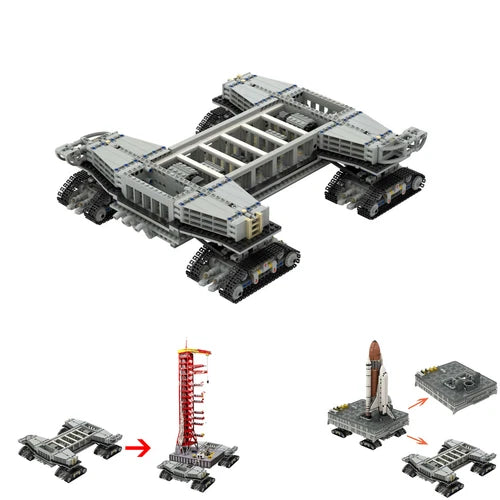 MOC: Crawler Transporter Model 2365 Pieces Toys Building Set for Chsristmas Gift
