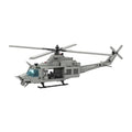 MOC-141242 UH-1Y Venom Military Helicopter Aircraft Model 1070 Pcs