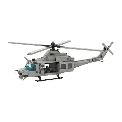 MOC-141242 UH-1Y Venom Military Helicopter Aircraft Model 1070 Pcs