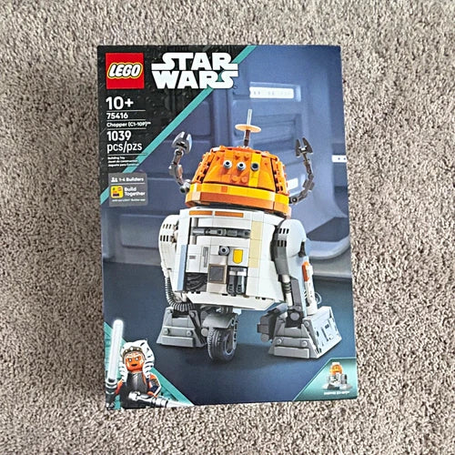 LEGO Star Wars Chopper (C1-10P) 75416 Complete Set 1039 Pieces Build Together