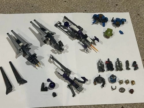 Destiny Mega Construx Sparrows, Accessories, And Figure Parts (Incomplete)