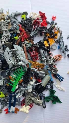 MEOW Bionicle Random Parts Bulk Genuine Lot (Over 4 Pounds)