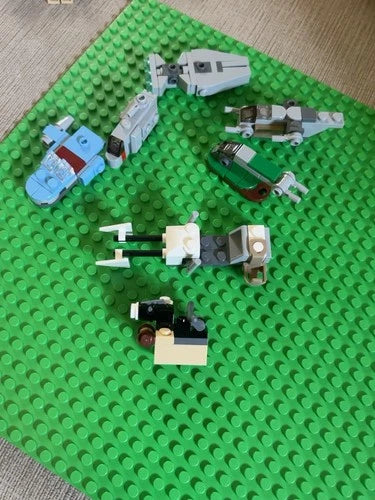 MEOW Mixed Lot Star Wars Marvel Minecraft Minifigures Ships Sets Incomplete