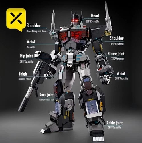 Toylinx tz008 nemesis knight building block set