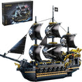 Pirate Ship Building Set Black Pearl Model Kit for Kids Adults 801 Piece