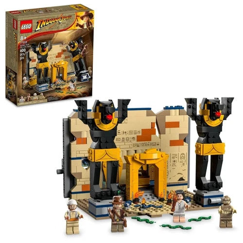 TWO MEOW Indiana Jones Escape from the Lost Tomb 77013 Fighter Plane Chase 77012