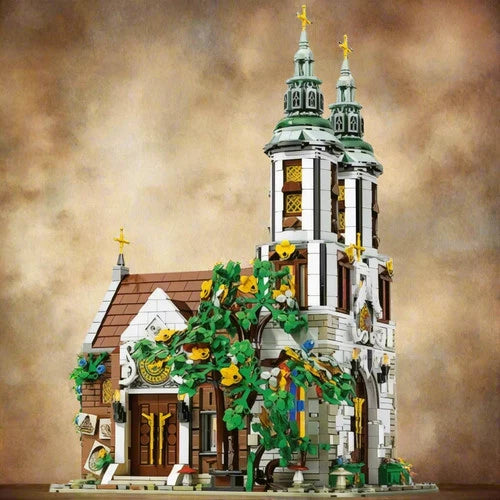 St. Andrew's Church Building Block Set General Jim's Toys & Bricks GJ-SAC