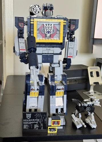 Transformers Soundwave Building Block Set - Read Description!