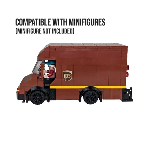 NEW - IPS Delivery Truck - City Park - Brick Set - City AddOn - Building Set