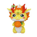 Animal Orange Dragon Micro Building Blocks Set（13500PCS 40cm High Series） Gif...