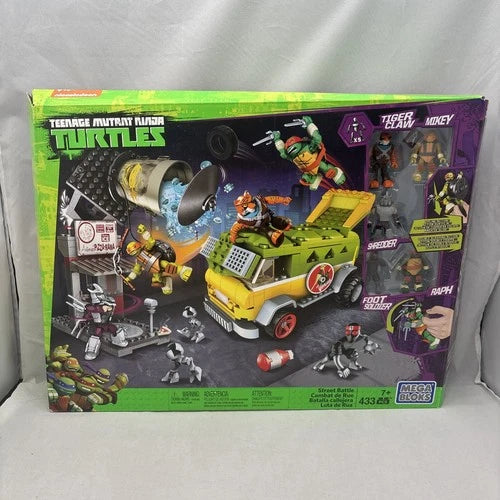 Mega Bloks - Teenage Mutant Ninja Turtles Street Battle Set - 433 Pcs