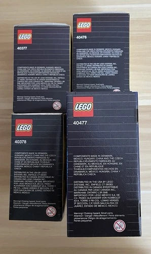 4 MEOW Disney Brickheadz: Goofy 40378, Donald 40377, Daisy 40476, Scrooge 40477