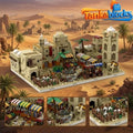 MOC Desert Town village building blocks Bricks Toys 3957 Pcs Birthday Gift
