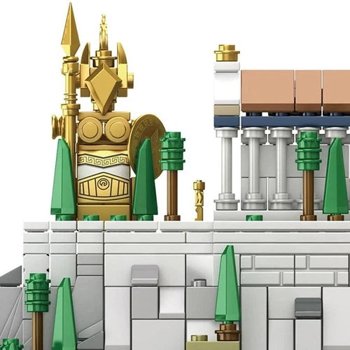 Architecture Acropolis of Athens Building Blocks Set 1988 pcs building bricks