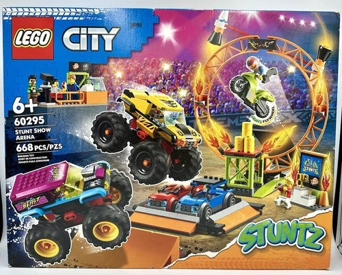 LEGO City Stuntz: Stunt Show Arena (60295) Retired & New in Sealed Box