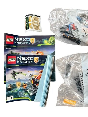 LEGO Nexo Knights Axl's Rolling Arsenal 72006 RETIRED 2018 Open Box/Sealed Bags