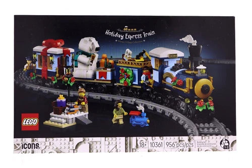 Lego Icons Holiday Express Train Building Set (10361)