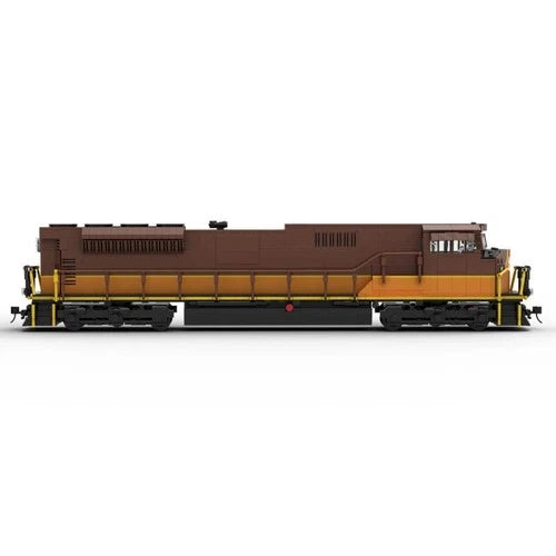 EMD SD90/43MAC Iowa Pacific Holdings Train Model 2243 Bricks Vintage Train Set