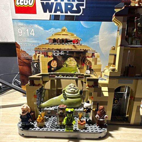 MEOW Star Wars 9516 Jabba's Palace Episode VI 717pc Complete Set w/ Box