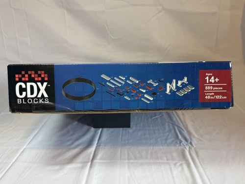 CDX Blocks Cyclone Roller Coaster Building Kit 889 Pcs CoasterDynamix New Sealed
