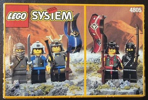 Vintage Lego Ninja set 4805 - Ninja Knights; New In Sealed Box