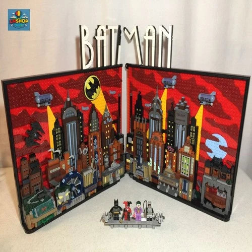 NEW Batman The Animated Series MOC76271 PCS 4210 Gotham City Building Blocks set