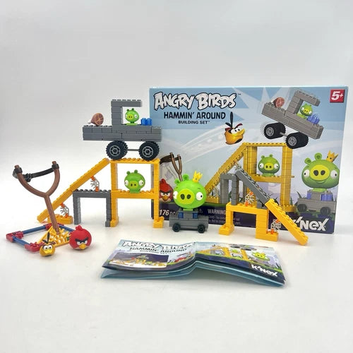 K'nex Angry Birds Hammin Around Building Set 72614 Knex 100% Complete w/ Box