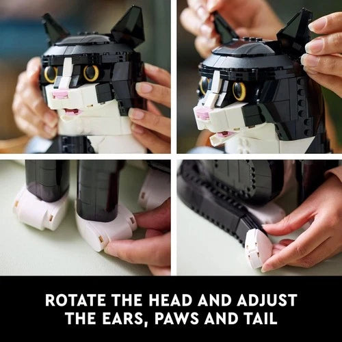 LEGO Ideas Tuxedo Cat - Building Sets for Adults, Ages 18+