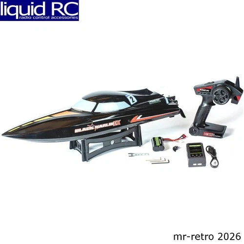 Rage RC B1400 Black Marlin Ex Brushed RTR Boat