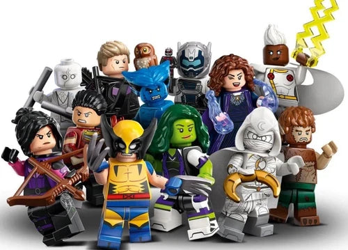 🔥 MEOW 71039 Marvel Series 2 CMF Complete Set of 12 Minifigures NEVER ASSEMBLED