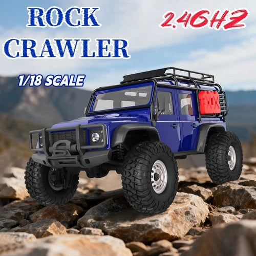 RC Rock Crawler Truck 1893-SL 1/18 RTR Remote Control 4WD RC Car Gift For Kids