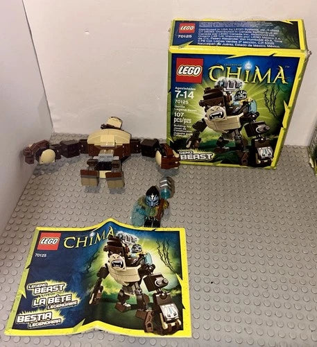 Lego 70123-70127: Chima Lot Of Five Complete Legend Beast ￼
