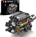 W16 Engine Building Blocks Kit 952PCS Battery Powered Model STEM Toy