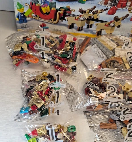 OPEN BOX! MEOW CREATOR EXPERT SANTA'S WORKSHOP CHRISTMAS TIME 10245 BUILDING TOY