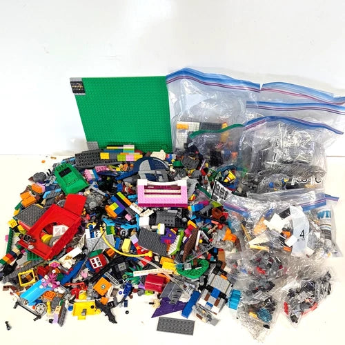 LEGO Lot Various Sets Random Blocks & Figures Star Wars, Creator, etc - 12lbs
