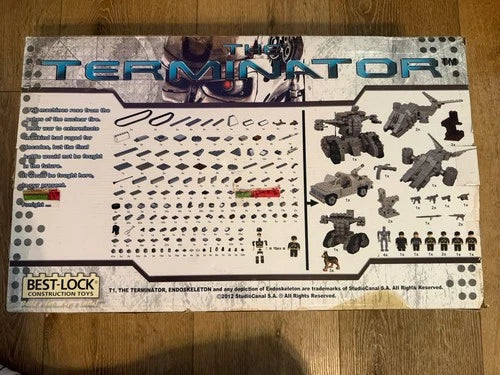 Best-Lock Construction ~ TERMINATOR Building Set (2012) New!