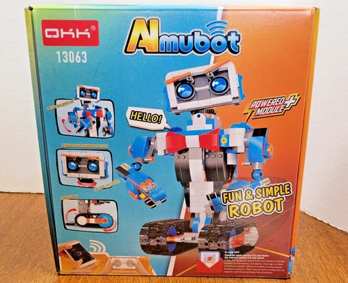 "AImubot Robot Kit" NIB OKK App & Voice Controlled STEM Programming Simple Build