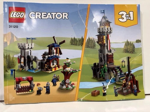LEGO CREATOR: Medieval Castle (31120) - COMPLETE w/Manuals
