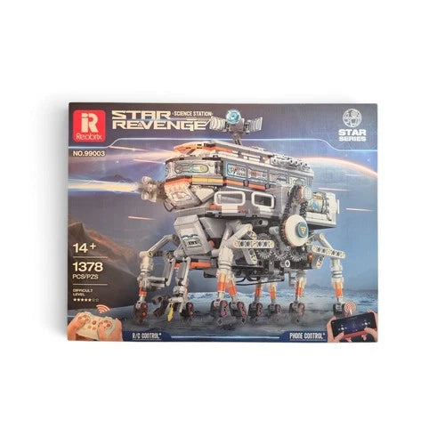 Reobrix Star Revenge Science Station Star Series 1378pc Remote Control Set 99003