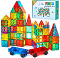 Magnetic Tiles, 100PCS STEM Building Blocks Toy Set for Kids
