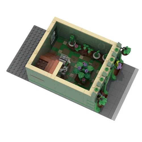 MOC-209268 Mysterious Forest Cabin Building Block Model Brick Small Particle Set