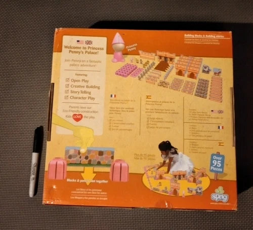 Sprig Toys Princess Penny's Story Building Palace Playset