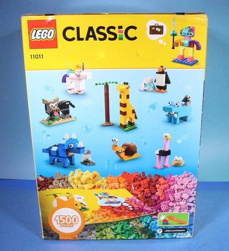 Lego 1500 Piece Classic Bricks & Animals Set in Factory Taped Box 11011