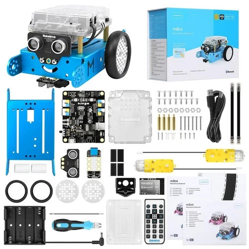 Makeblock mBot STEM Coding Toys Robotics Blue, Blue (Bluetooth Version)
