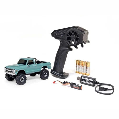 Axial 1/30 SCX30 Chevrolet K10 4X4 RTR Brushed Rock Crawler- Green
