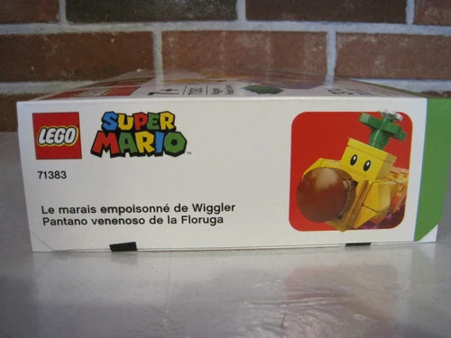 LEGO 71383 SUPER MARIO WIGGLER'S POISON SWAMP EXPANSION SET--FACTORY SEALED