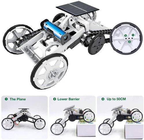 Premium STEM Building Kit for Kids Teens Robotics Solar Electric Motor Climbing